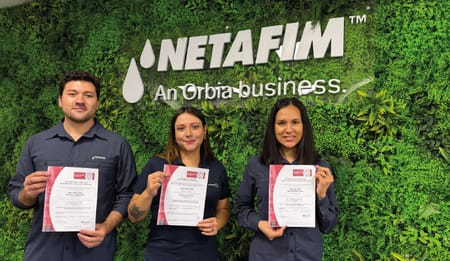 Netafim Chile alcanza un importante logro en certificaciones internacionales