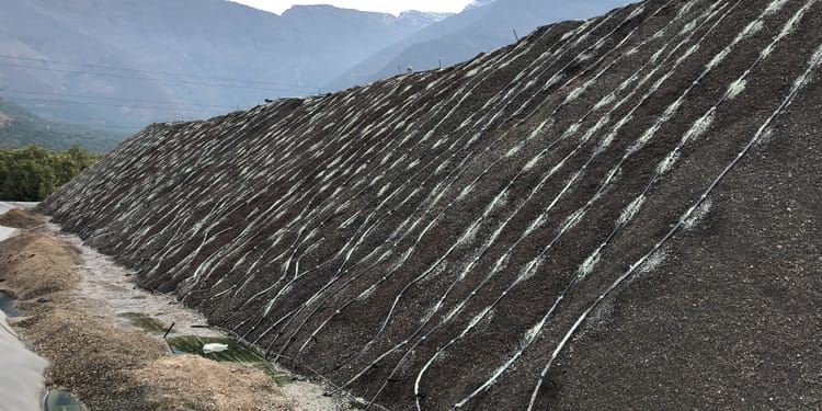Minería y lixiviación en pilas