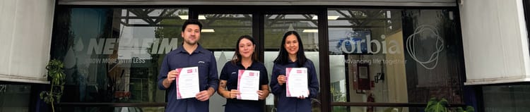 Banner Netafim Chile alcanza un importante logro en certificaciones internacionales